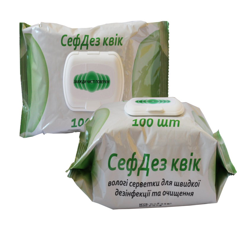 Засіб «СефДез квік» (серветки)